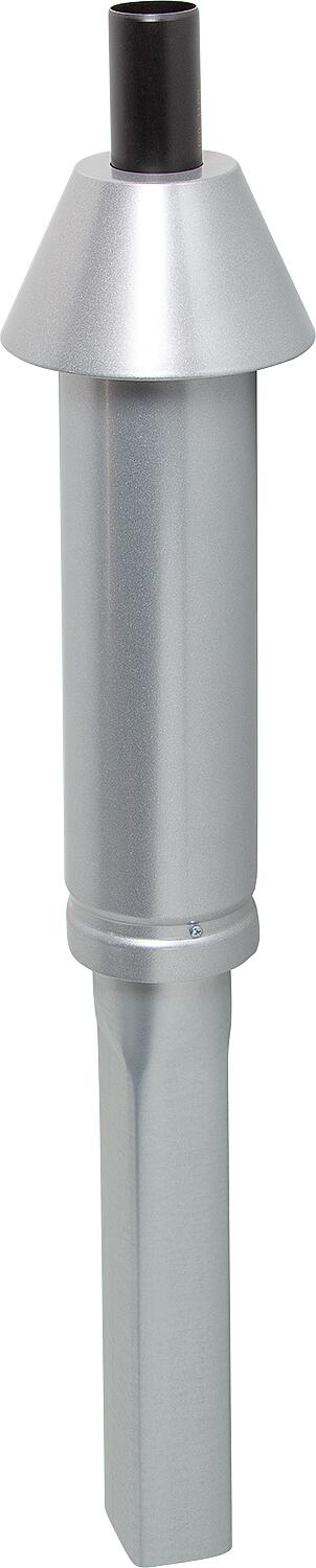 Roof penetration Skobifix XXs, DN 80/125, silver, 1.0m