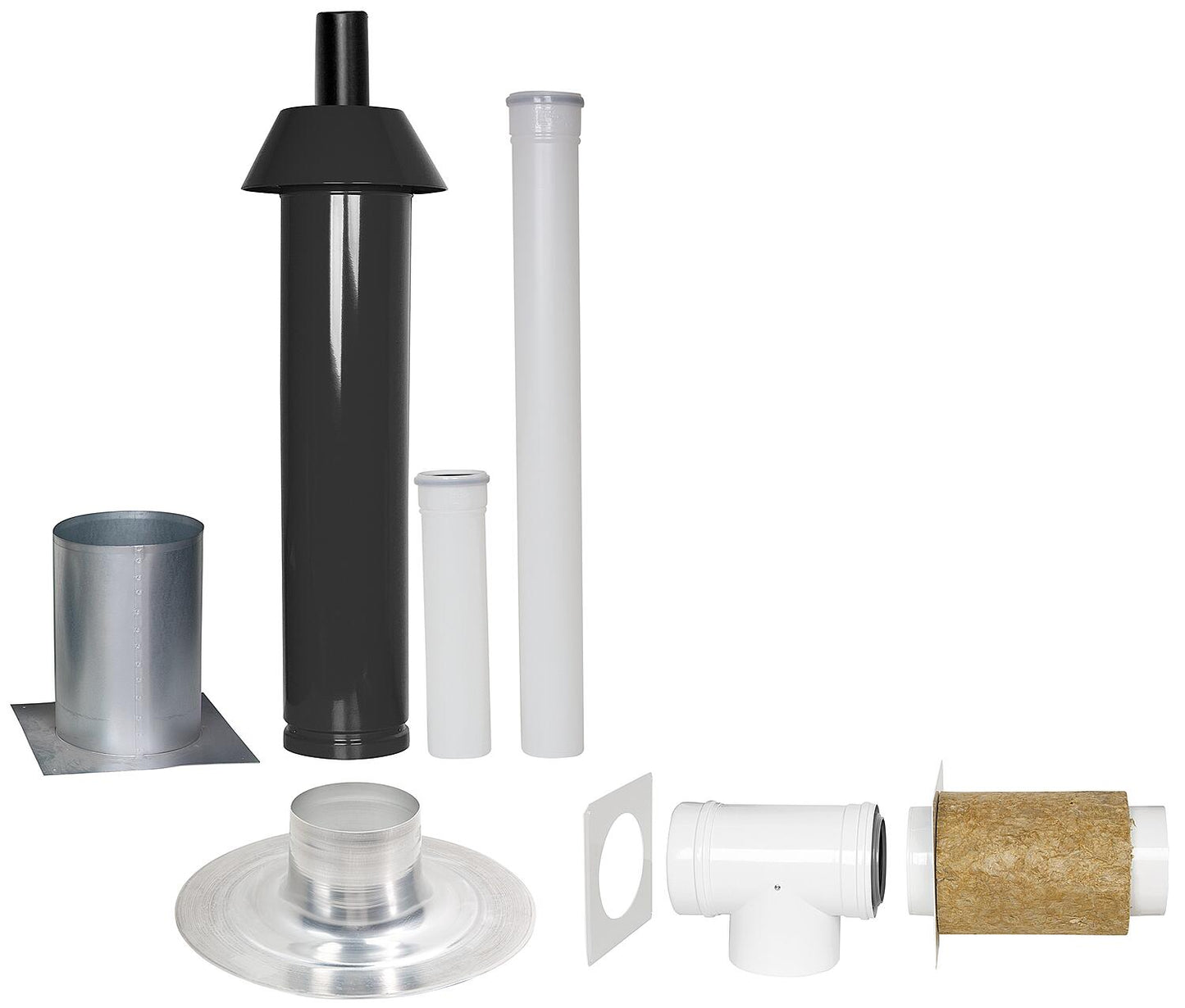 Basic package Unifix210, flat roof, DN 110/150, 1.0m