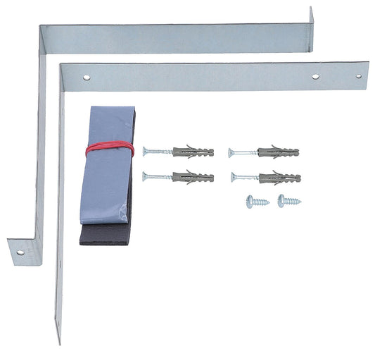 Porifix retaining clamp, two-piece, 210 x 210 mm