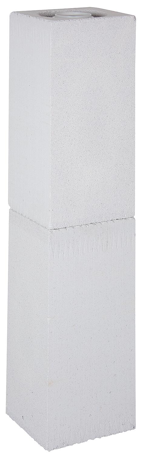 Porifix shaft element, with plastic exhaust pipe, 210 x 210 x 500 mm, DN 60