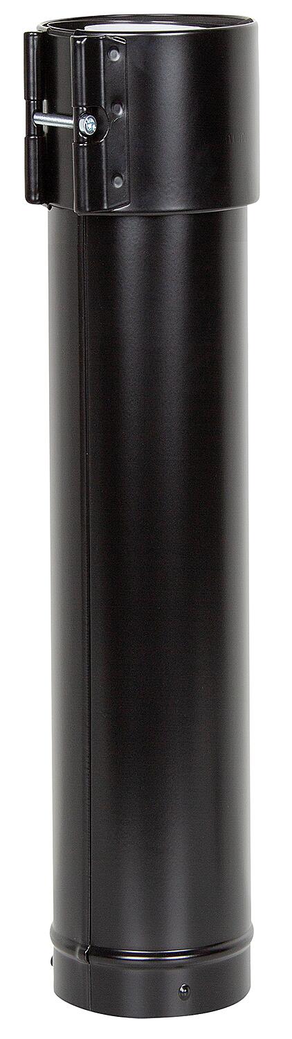 Roof extension, DN 60/125 red, 500mm