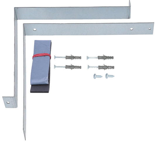 Unifix 210 retaining clamp, two-piece, 240 x 240 mm