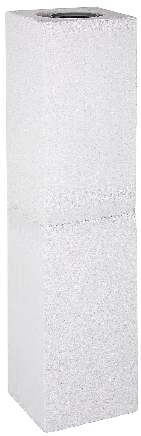 Schachtelement Unifix, mit Kunststoff-Abgasleitung