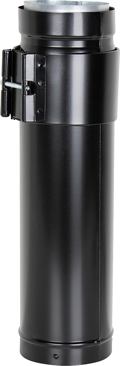 Roof extension, DN 60/125 red, 500mm