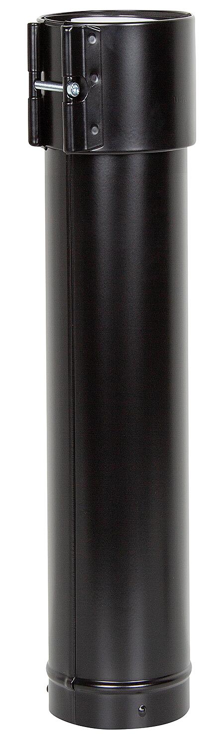 Roof extension, DN 60/125 red, 500mm