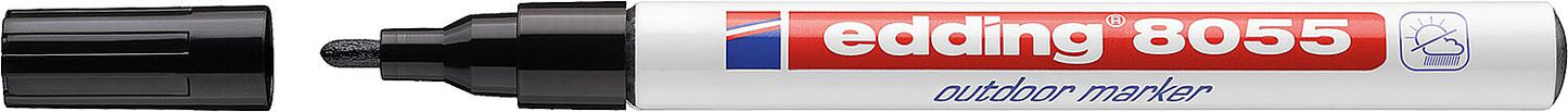 Outdoormarker Edding 8055 schwarz