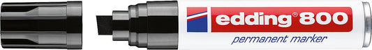 edding Permanentmarker 800 schwarz Strichbreite 4 - 12 mm Keilspitze
