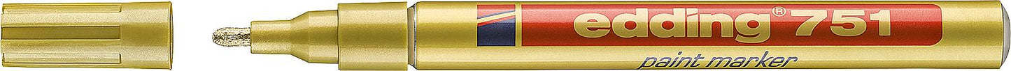 edding paint marker 751 white, line width 1 - 2 mm, round tip