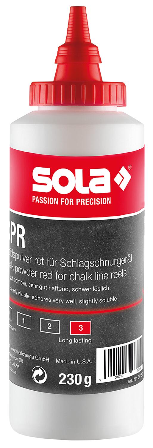 Chalk line Sola orange, 230 g