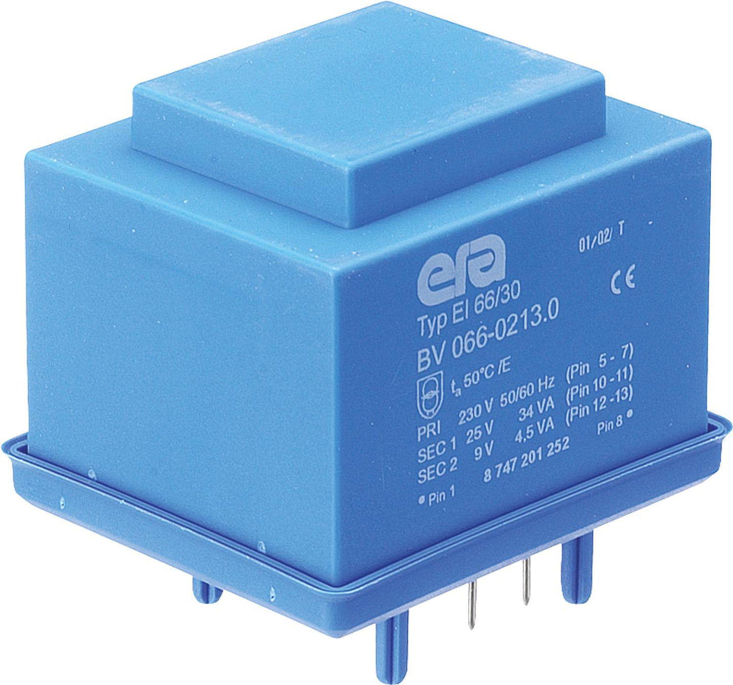 Transformer for ZR/ZWR..-5K/AE Ju.Nr.: 8 747 201 358