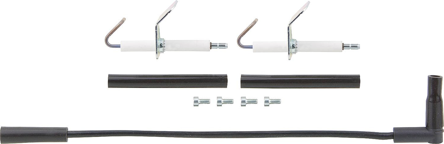 Ignition/monitoring electrode set for Wolf 86 01 902, pack of 2.