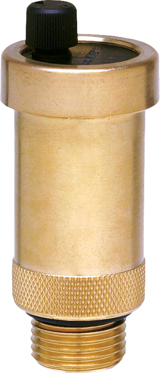 Schnellentlüfter DN15(1/2") AG, ohne Absperrventil, aus Messing