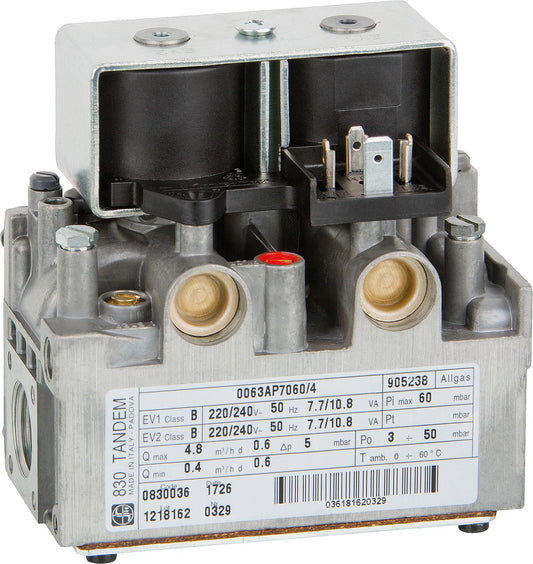 Gas combination valve TANDEM 830 220/240 V - 50 Hz Ref. 0.830.030