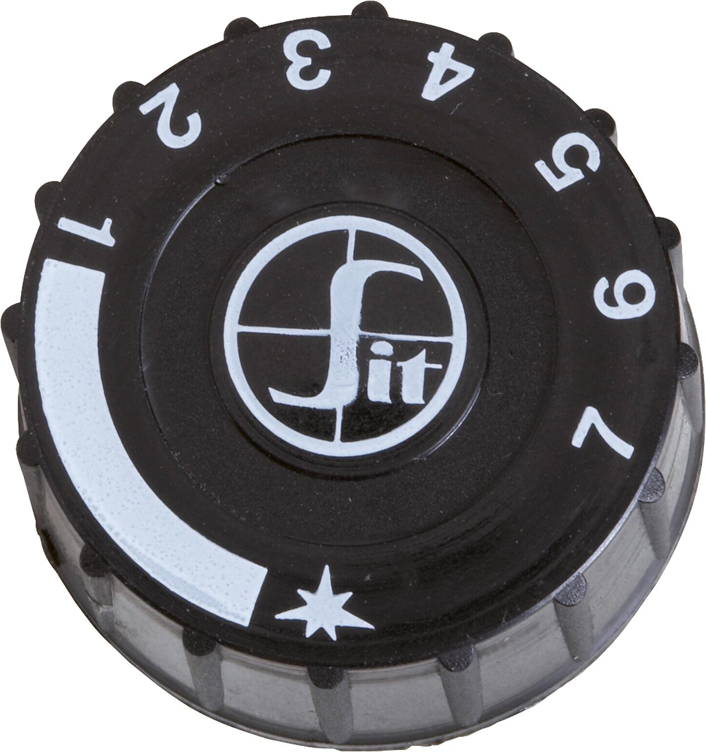 Rotary knob for Minisit 710, marking for left-hand stop, Ref. 0.916.092
