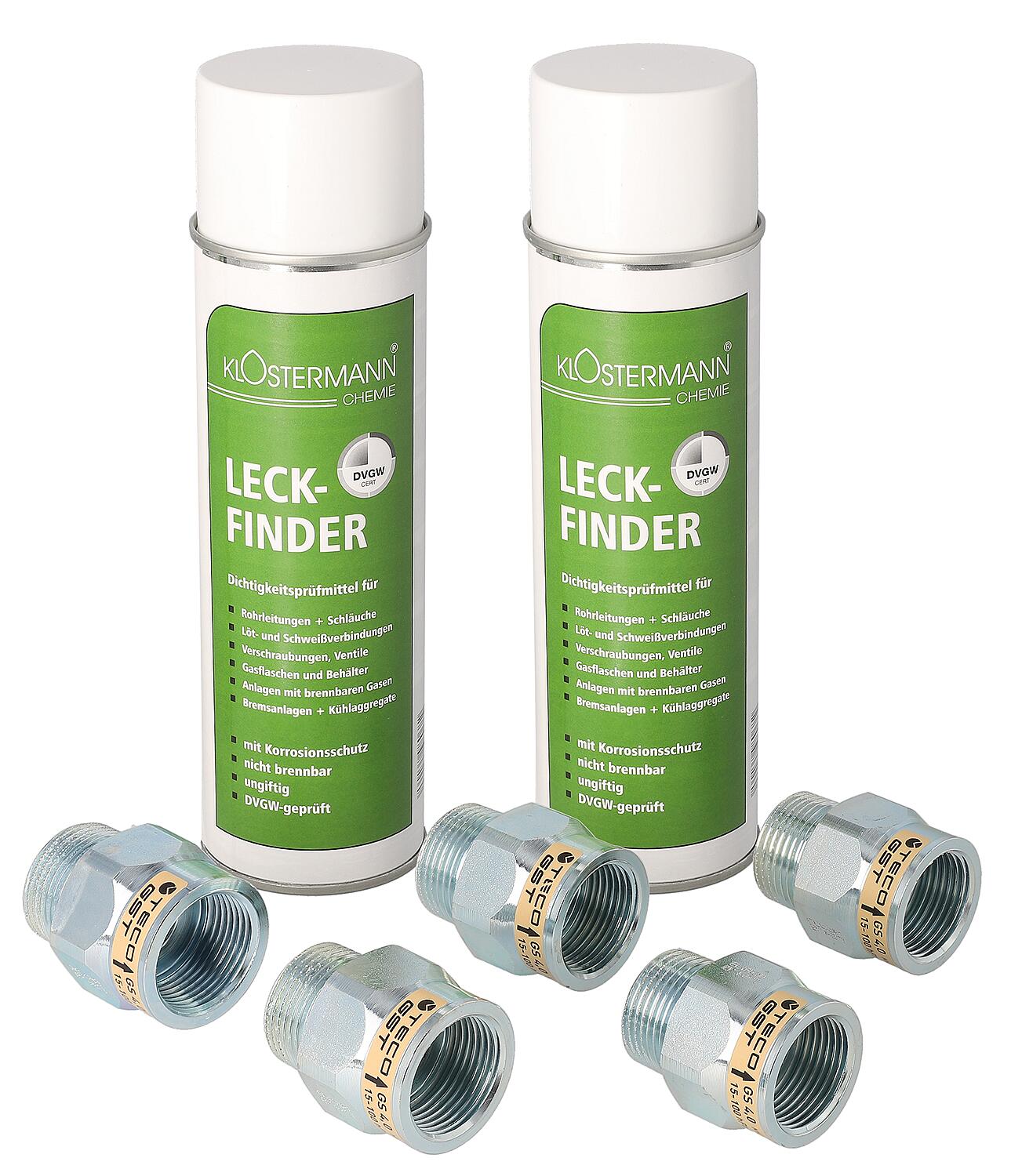 5x Gas-Strömungswächter DN 25(1") 4m³/h +gratis 2x Leckfinder
