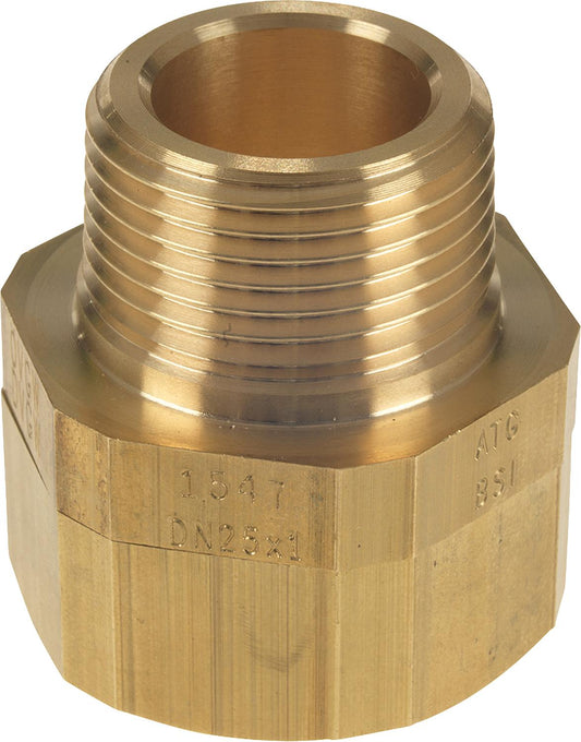 Screw fitting for corrugated pipe DN15 (1/2") x DN15 (1/2") male thread