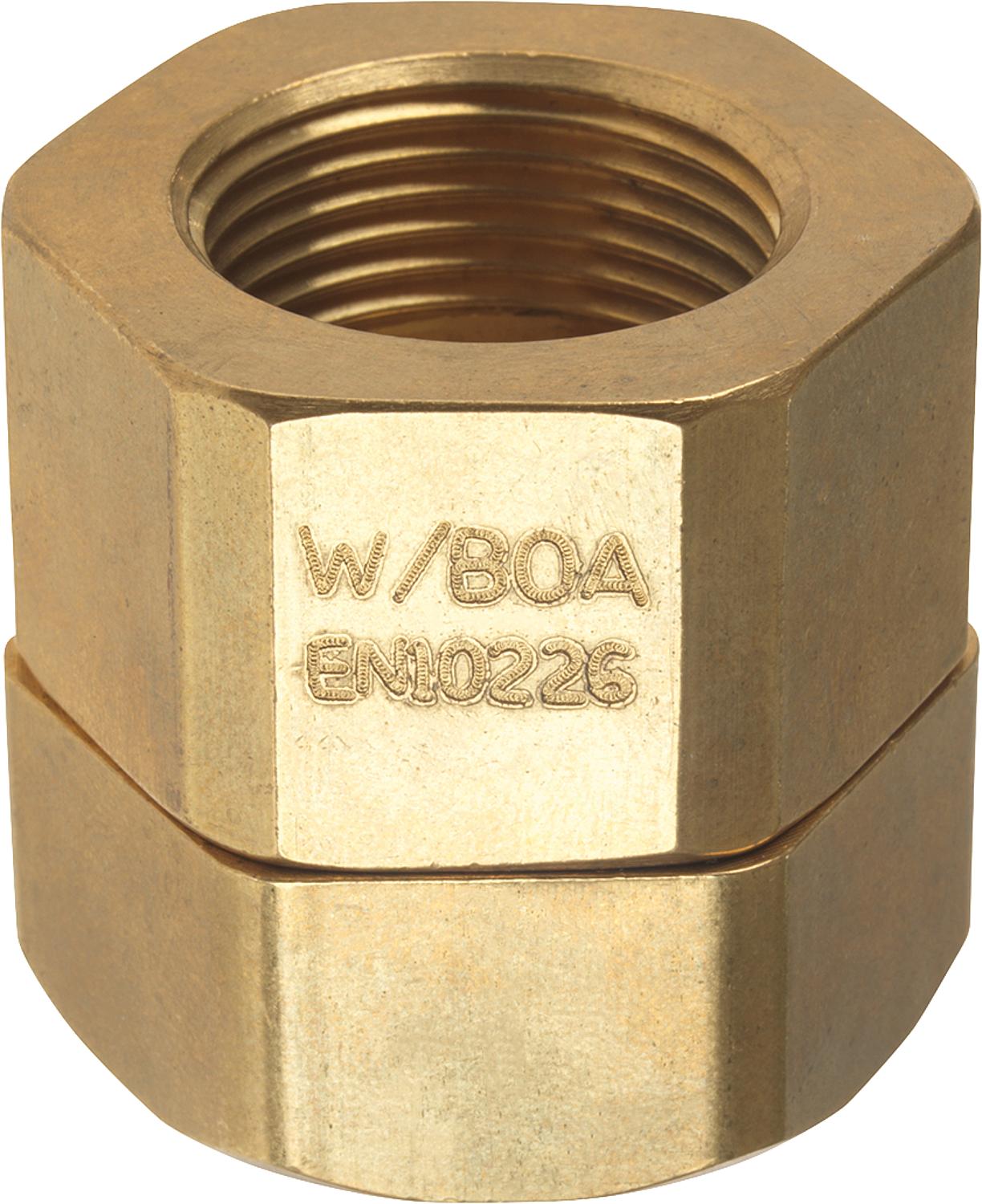 Screw fitting for corrugated pipe DN15 (1/2") x DN15 (1/2") female thread