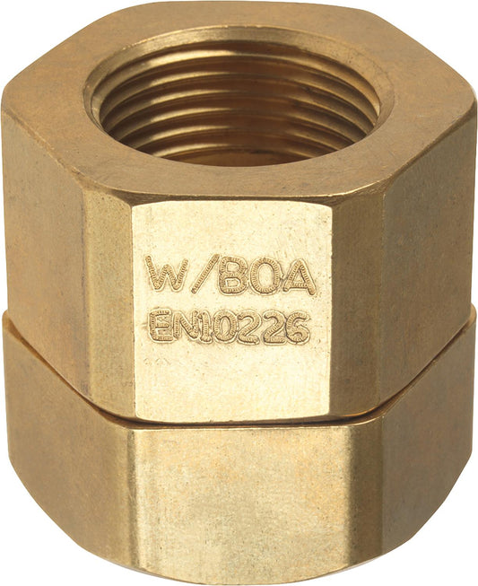 Screw fitting for corrugated pipe DN15 (1/2") x DN15 (1/2") female thread