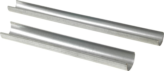 Galvanized clip-on brackets for corrugated pipes, DN 15