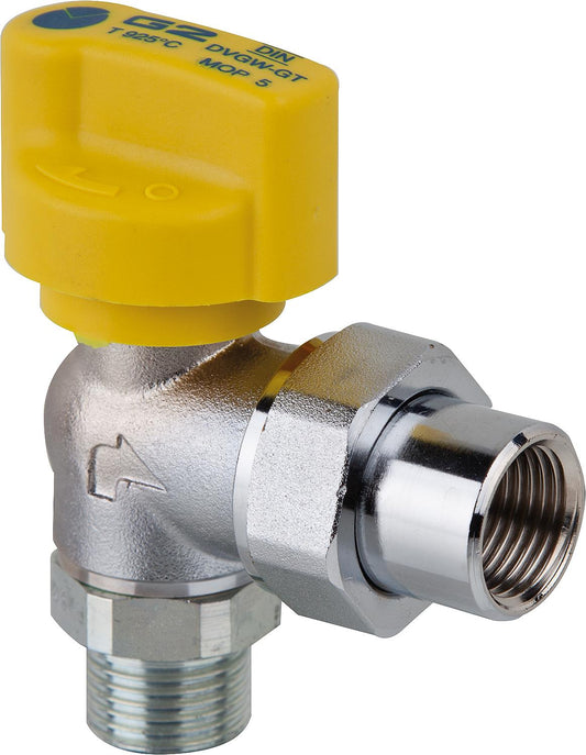 vanne à bille de raccordement pour le raccordement de l'appareil