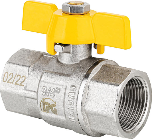 Gas-Kugelhahn, IG x IG