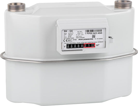 Compteur de gaz BK à deux ports