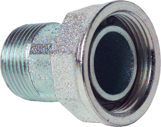 Raccord à visser (emballage individuel !!) pour compteur de gaz à deux ports DN25