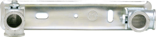 plaque de raccordement du compteur de gaz