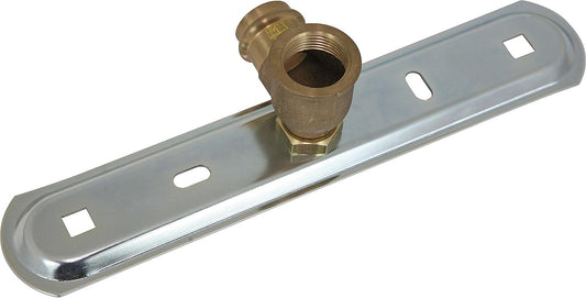 Plaque de raccordement AP, pour le raccordement d'un compteur de gaz à un seul port