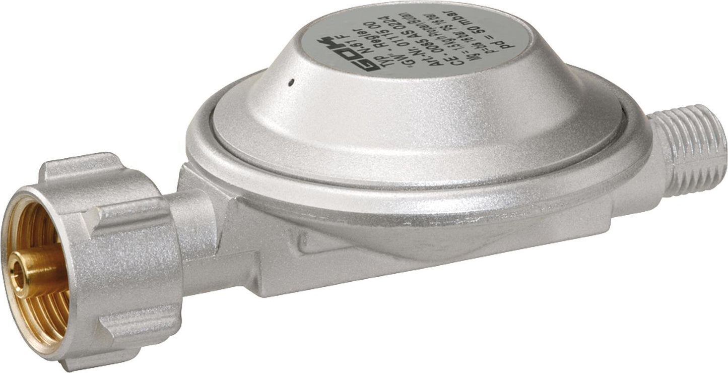 Low-pressure regulator D68 KLF R1/4" 1.5kg/h 50mbar for outdoor installations