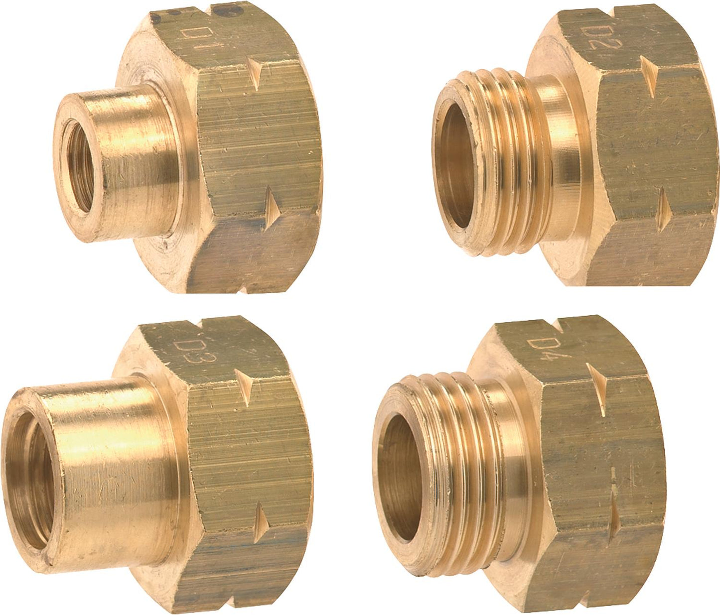 Euro filling set "D" filling nozzles D1-D4 in plastic bag