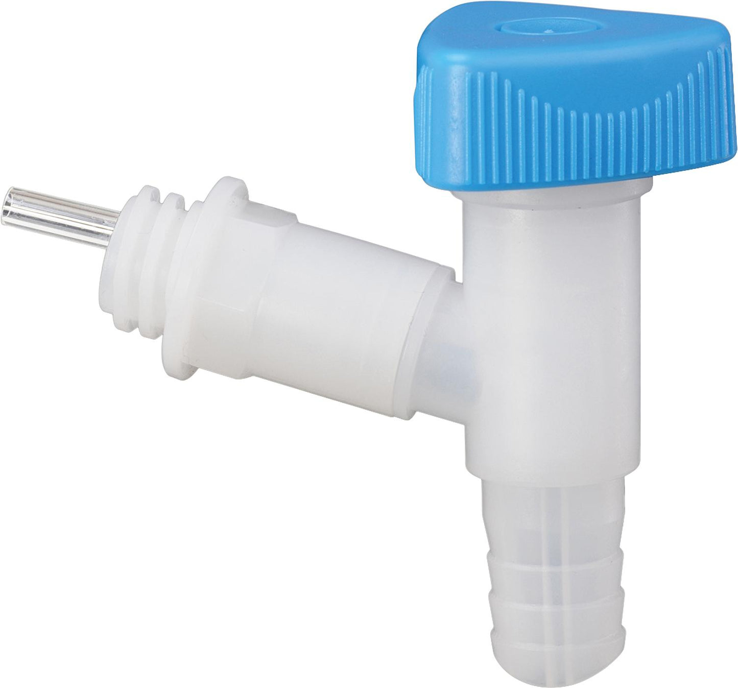 Professional drain valve with 22mm wide thread
