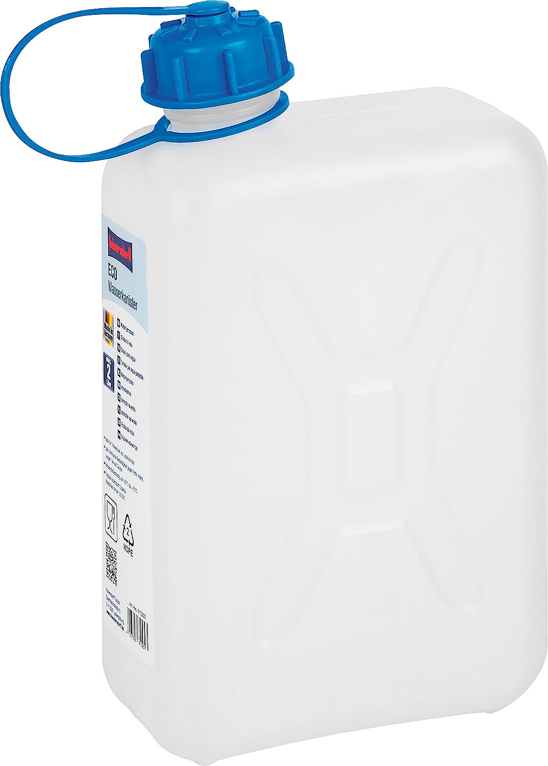 Wasserkanister Eco Natur 12 Liter mit Ablasshahn 160x334x332mm