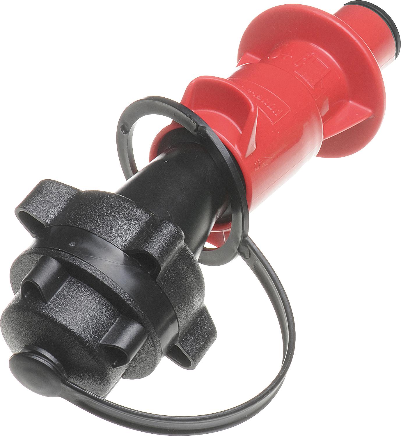 Safety outlet tube for chain oil, black-green, 160mm 819851