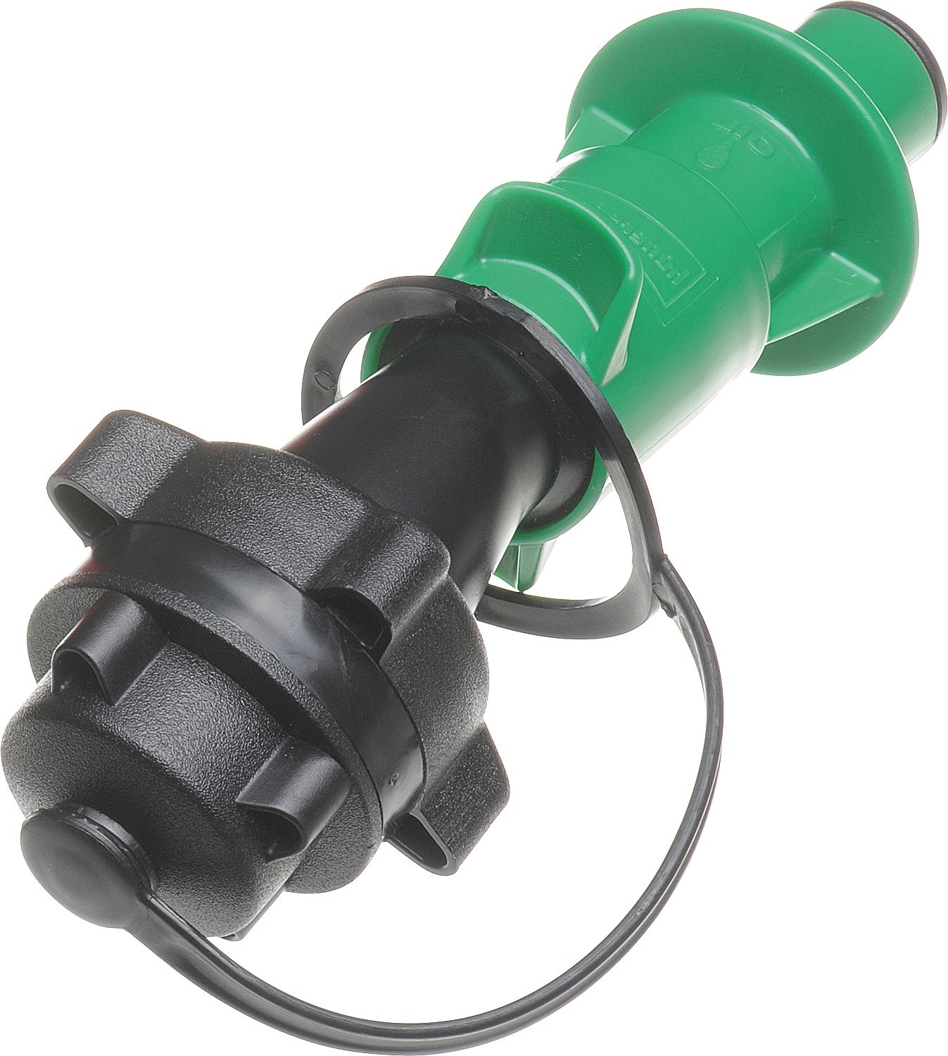 Safety outlet tube for chain oil, black-green, 160mm 819851