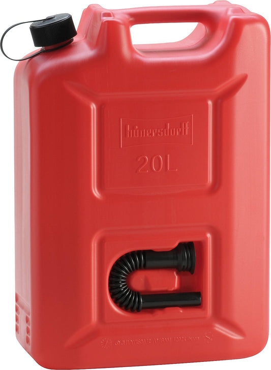 Professional plastic fuel canister, 20l, red 802060