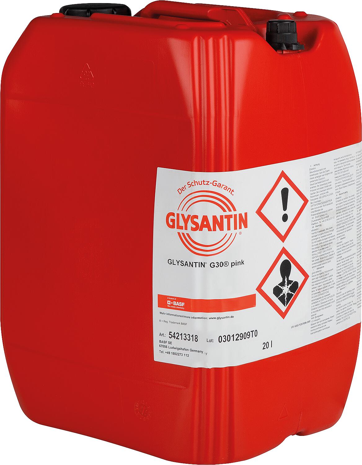 Coolant GLYSANTIN® G30® ECO BMB Concentrate 20l Canister