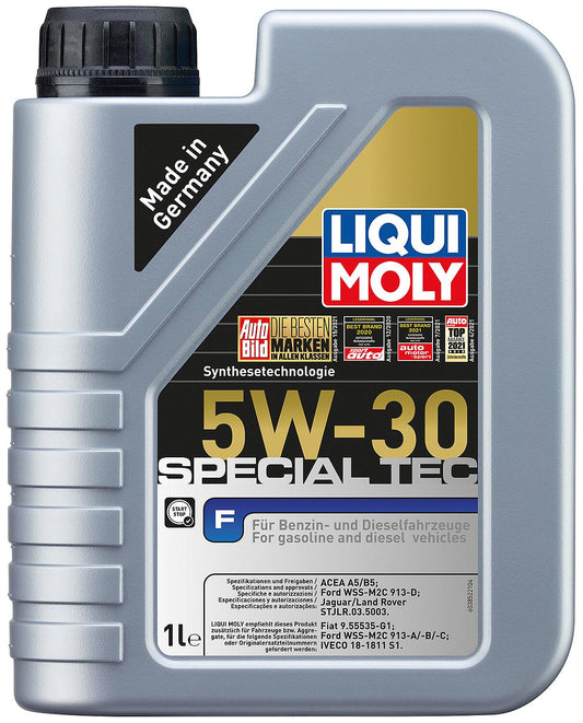 LIQUI MOLY Special Tec F 5W-30 low-friction engine oil, 1 liter canister
