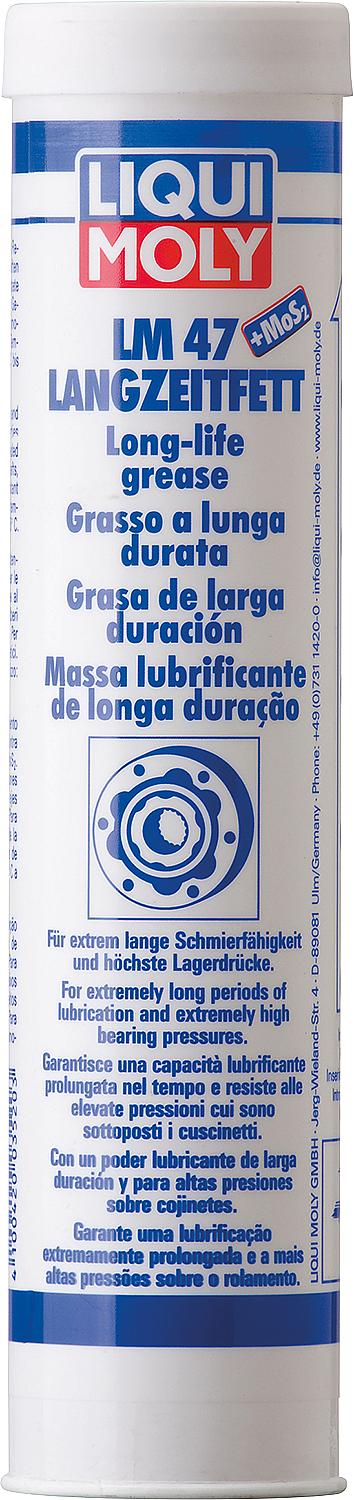 Graisse longue durée LIQUI MOLY LM 47 + MoS2, cartouche de 400 g