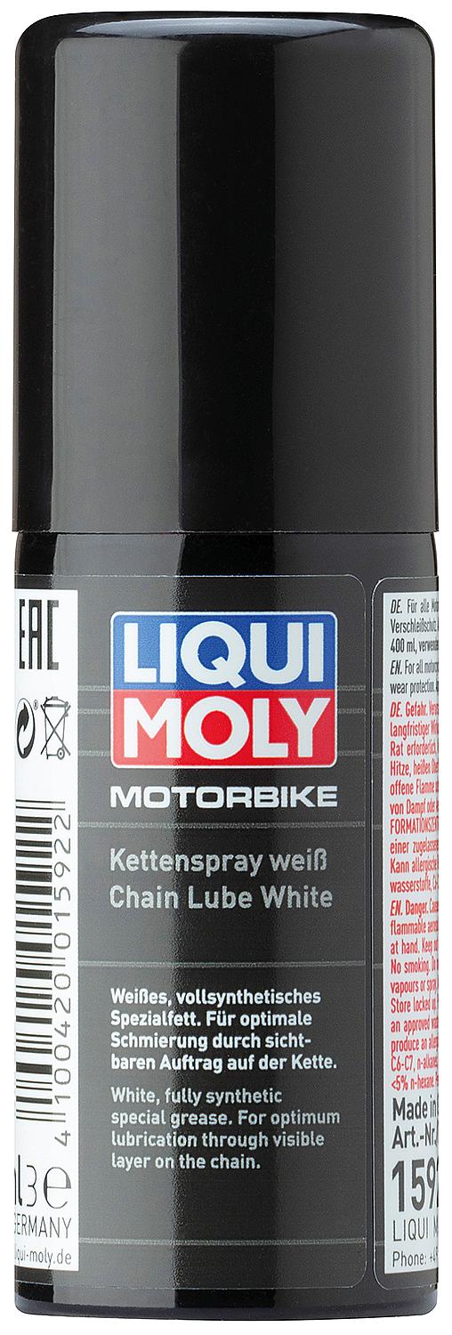 Chain spray white (motorcycle) LIQUI MOLY Motorbike 50ml spray can (refillable)