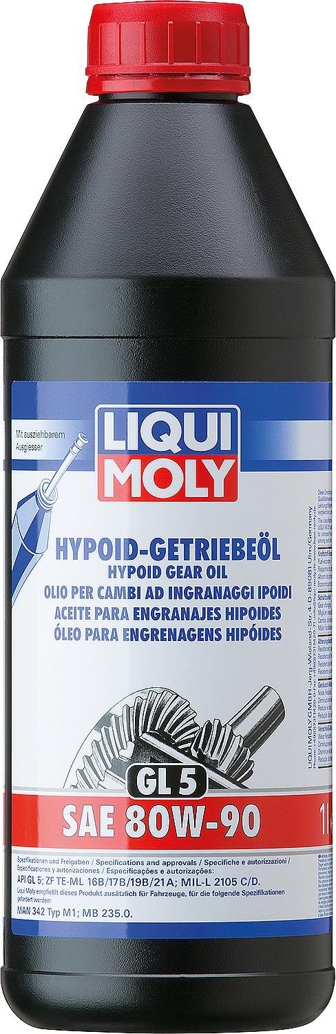 LIQUI MOLY Hypoid Gear Oil (GL5) SAE 80W-90 1 l bottle
