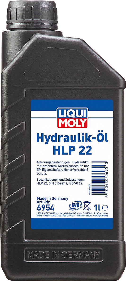 Hydraulic oil HLP 22 LIQUI MOLY 1l canister