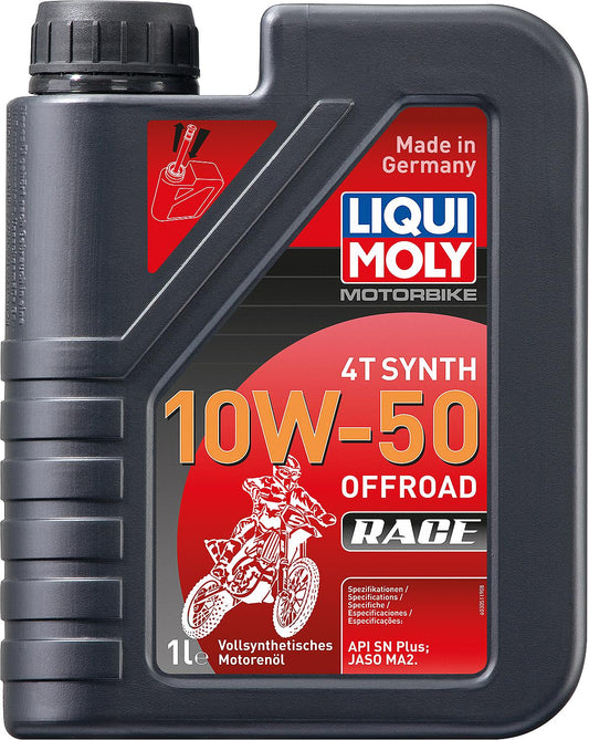 Motoröl (Motorrad) LIQUI MOLY Motorbike 4T Synth 10W-50 Offroad Race 1l Kanister