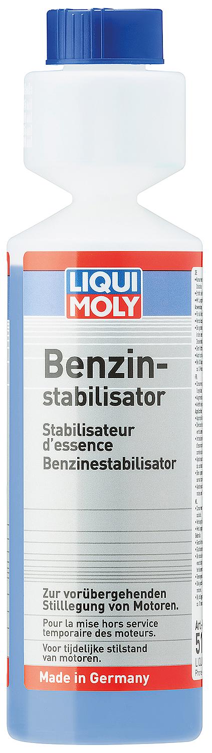 LIQUI MOLY gasoline stabilizer, 250ml dosing bottle
