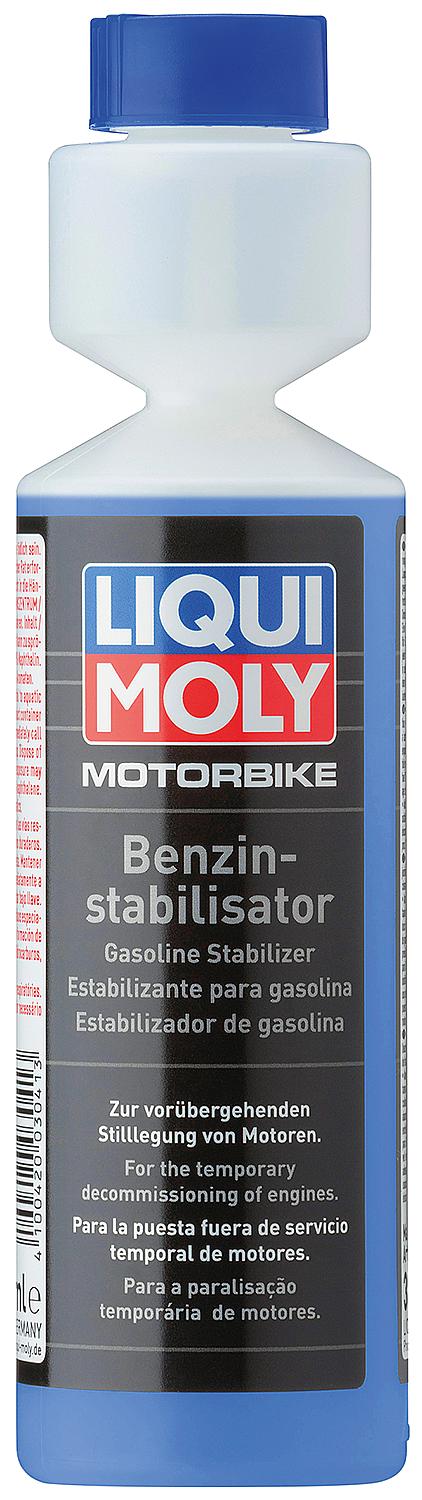 Fuel stabilizer (motorcycle) LIQUI MOLY Motorbike 250ml dosing bottle