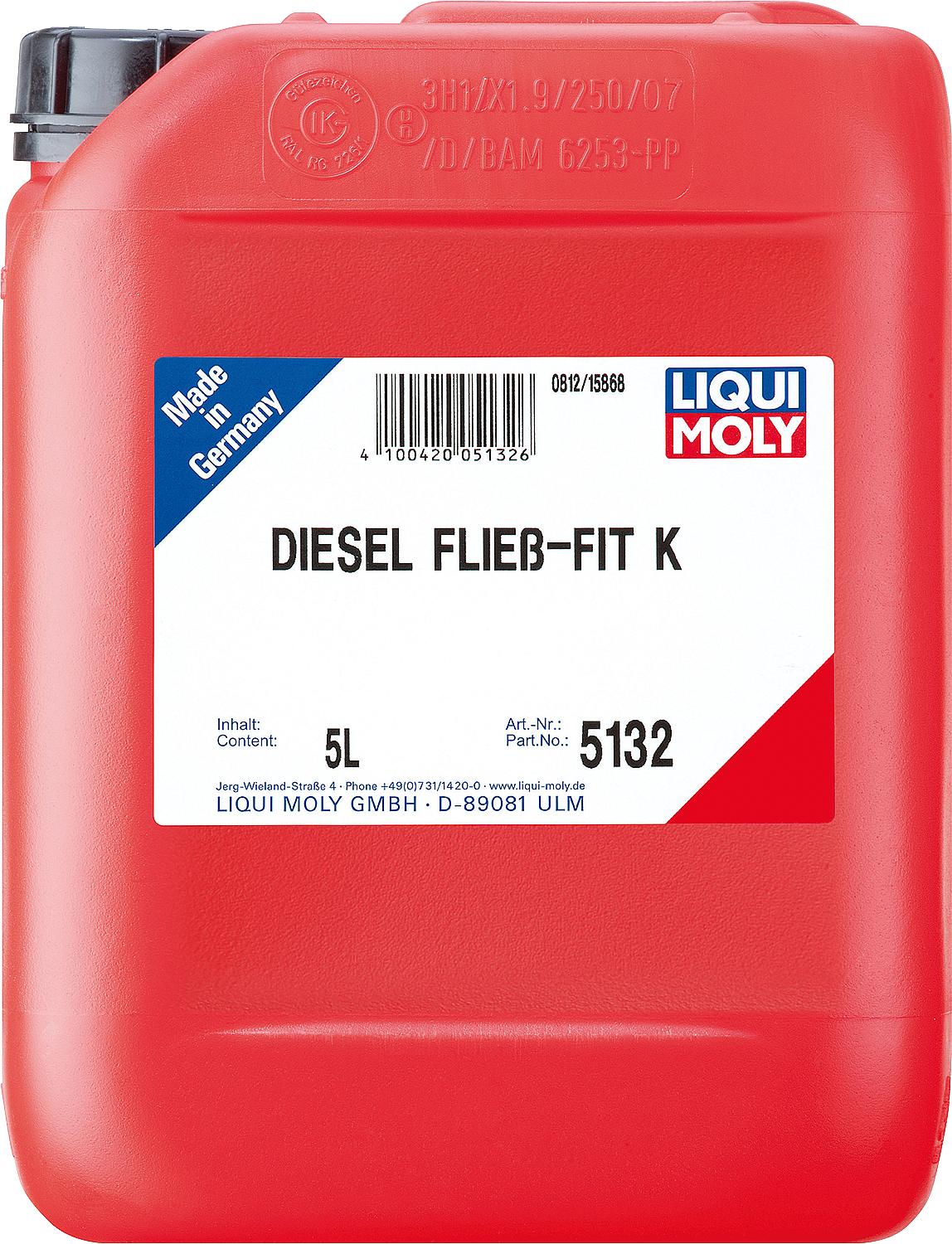 Fuel additive LIQUI MOLY Diesel Fliess Fit K 1l can