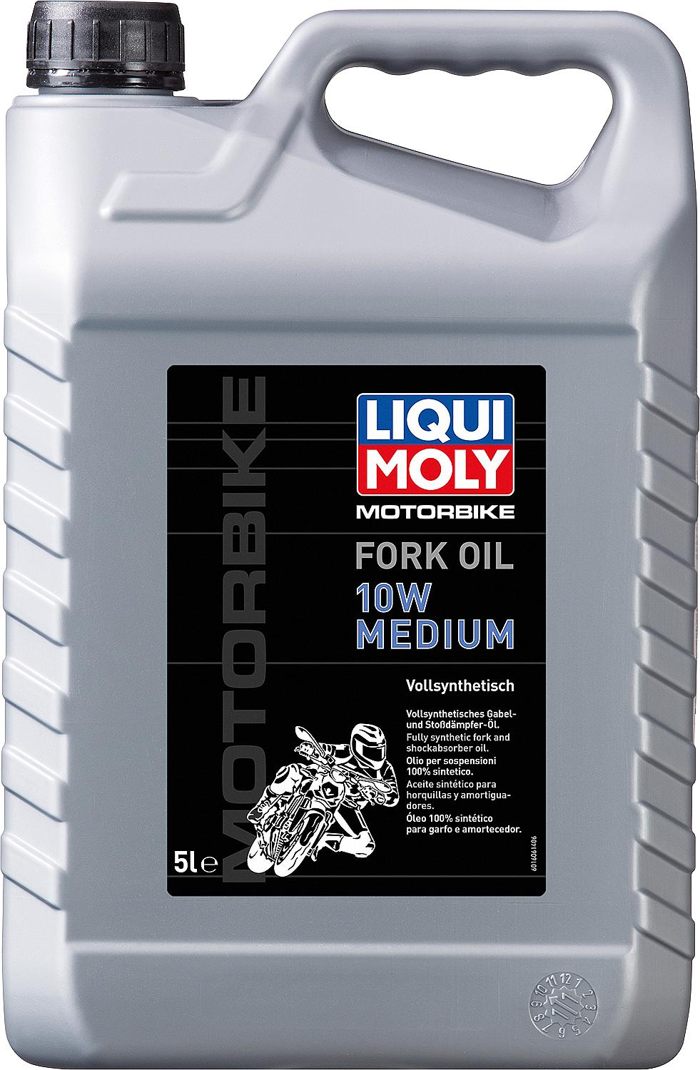 LIQUI MOLY Motorbike Fork Oil 10W medium 500ml bottle