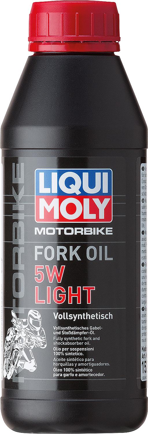 LIQUI MOLY Motorbike Fork Oil 5W light 500ml bottle