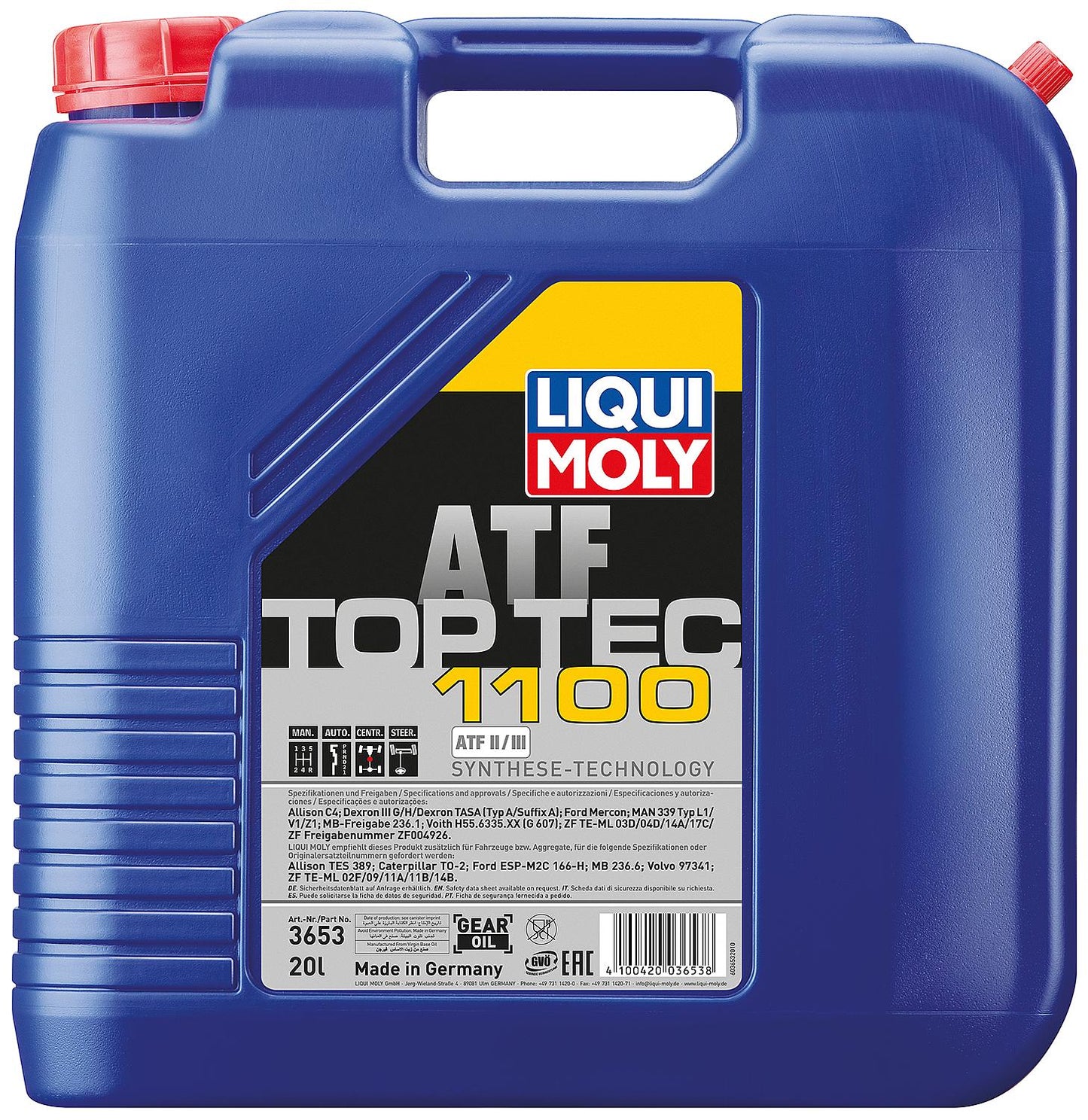 LIQUI MOLY Top Tec ATF 1100 gear oil, 1l bottle