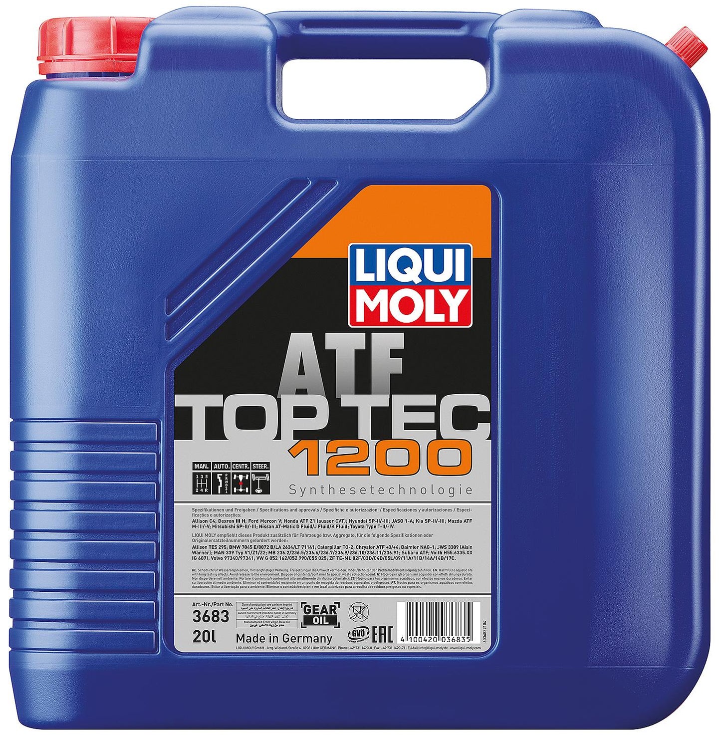 LIQUI MOLY Top Tec ATF 1200 gear oil, 1l bottle